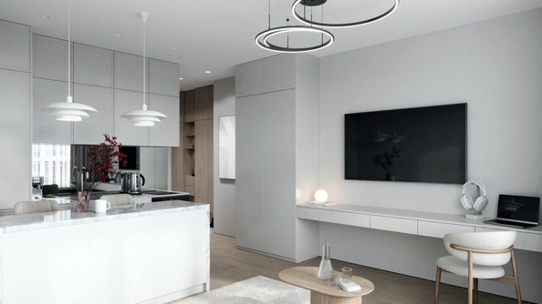 
  Продается 1-комн. квартира, 26.04 м², ЖК Стрижи Сити, блок-секции 6,7
. Фото 3.
