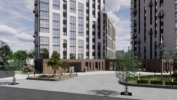 
  Продается 1-комн. квартира, 37.84 м², ЖК ЛЕРМОНТОВ ПАРК, дом 1
. Фото 1.