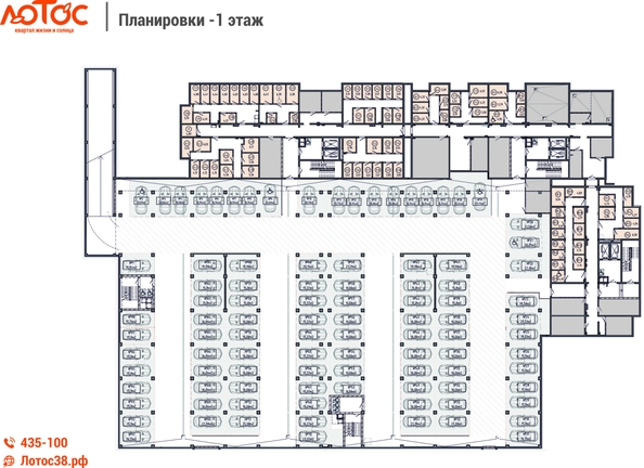 
  Продается парковка, 15.76 м², ЖК Лотос
. Фото 1.