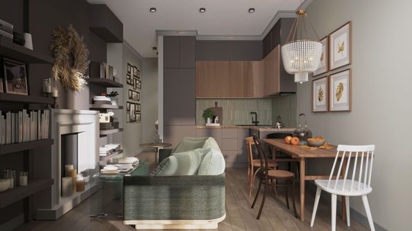 
  Продается 2-комн. квартира, 60.8 м², ЖК Квартал Стрижи, 2 очередь
. Фото 3.