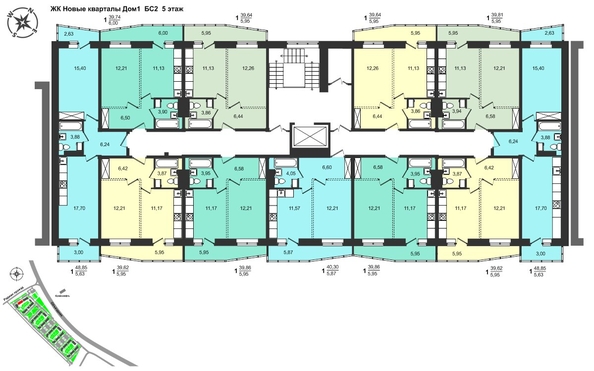 
  Продается 1-комн. квартира, 39.86 м², ЖК Новые кварталы, дом 1
. Фото 1.
