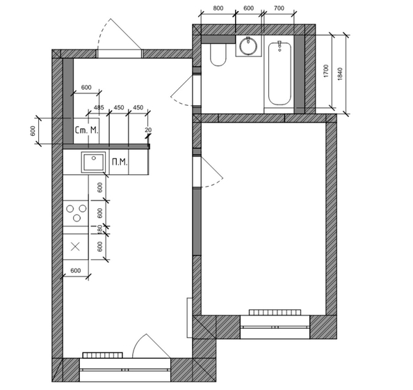 
  Продается 1-комн. квартира, 39.4 м², ЖК Стрижи Сити, блок-секции 8,9
. Фото 1.
