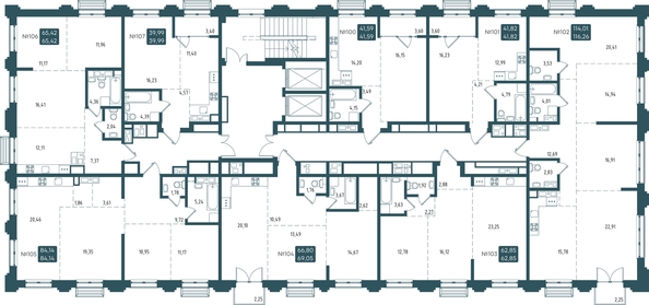 
  Продается 1-комн. квартира, 39.99 м², ЖК Бродский, 1-я очередь
. Фото 1.