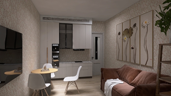 
  Продается 1-комн. квартира, 38.44 м², ЖК Юго-Западный, дом 17
. Фото 4.