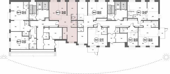 
  Продается 3-комн. квартира, 93.98 м², ЖК СОЮЗ ПРИОРИТИ МАХ, д. 4
. Фото 4.