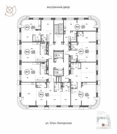 
  Продается 2-комн. квартира 62.71 м², в ЖК СОЮЗ ПРИОРИТИ МАХ, д. 3. Фото 2.