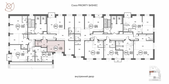 
  Продается 1-комн. квартира, 31.76 м², ЖК СОЮЗ ПРИОРИТИ МАХ, д. 4
. Фото 1.