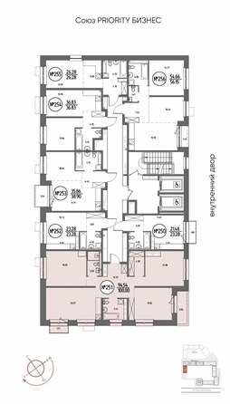 
  Продается 3-комн. квартира, 100 м², ЖК СОЮЗ ПРИОРИТИ МАХ, д. 4
. Фото 2.