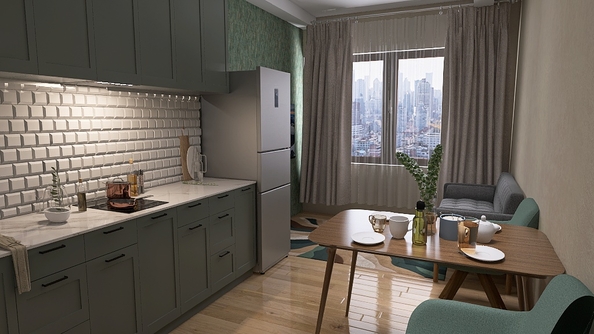 
  Продается 2-комн. квартира, 50.45 м², ЖК Юго-Западный, дом 17
. Фото 3.