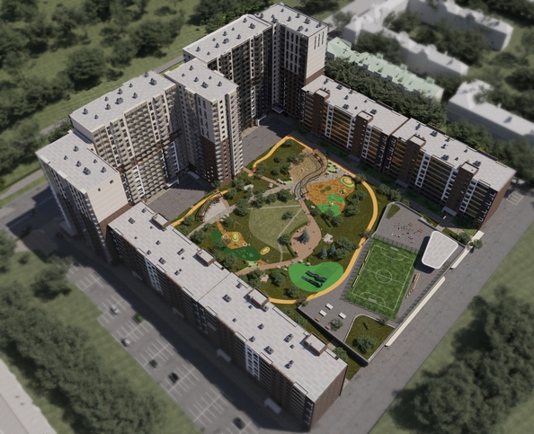 
  Продается 1-комн. квартира, 30.6 м², ЖК Семья, 2 очередь, б/с 4
. Фото 3.