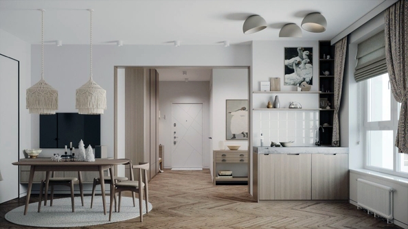 
  Продается 2-комн. квартира, 64.99 м², ЖК Стрижи Сити, блок-секции 6,7
. Фото 2.