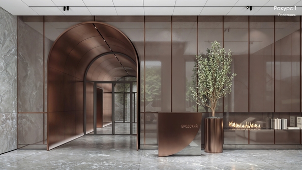 
  Продается 1-комн. квартира, 46.68 м², ЖК Бродский, 1-я очередь
. Фото 7.