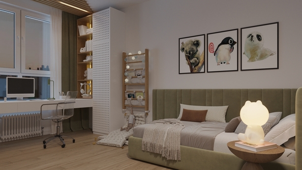 
  Продается 4-комн. квартира 87.7 м², в ЖК Стрижи Сити, блок-секции 8,9. Фото 7.