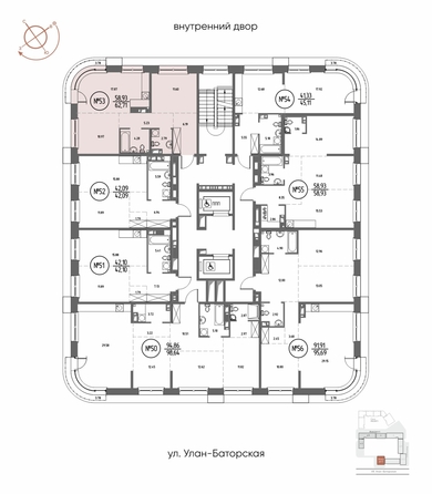 
  Продается 2-комн. квартира 62.71 м², в ЖК СОЮЗ ПРИОРИТИ МАХ, д. 3. Фото 7.