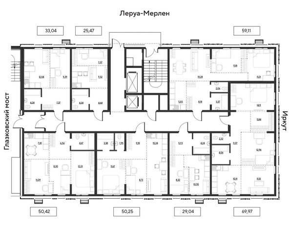 
  Продается 2-комн. квартира 50.25 м², в ЖК Затон, блок-секция 3. Фото 14.