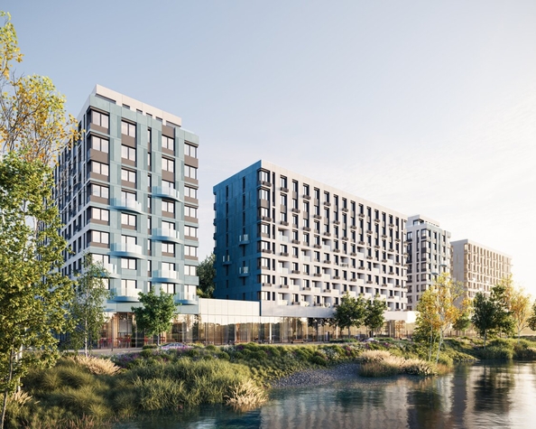 
  Продается 1-комн. квартира 43 м², в ЖК Клубный дом РиверАнг. Фото 1.