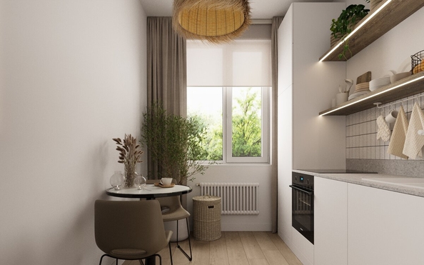 
  Продается 1-комн. квартира 35.3 м², в ЖК Квартал Стрижи, 3 очередь, дом 1. Фото 6.