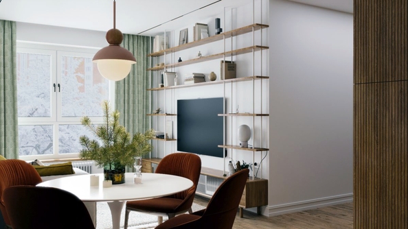 
  Продается 3-комн. квартира 61 м², в ЖК Стрижи Сити, блок-секции 6,7. Фото 8.