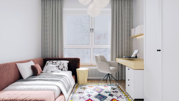 
  Продается 3-комн. квартира 63.04 м², в ЖК Стрижи Сити, блок-секции 6,7. Фото 9.