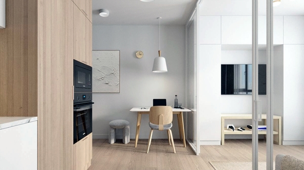 
  Продается 1-комн. квартира 26.23 м², в ЖК Стрижи Сити, блок-секции 6,7. Фото 5.