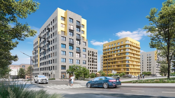 
  Продается 1-комн. квартира 42.43 м², в ЖК СОЮЗ Приорити, дом 2. Фото 2.