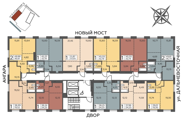 
  Продается 1-комн. квартира 38.24 м², в ЖК Салют. Фото 3.