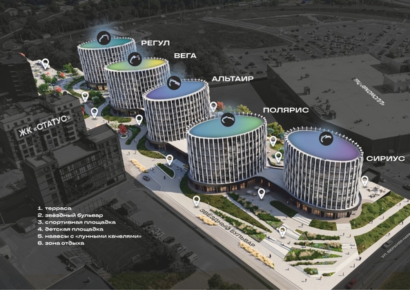
  Продается 2-комн. квартира 66.65 м², в ЖК Звезды, дом 2. Фото 3.