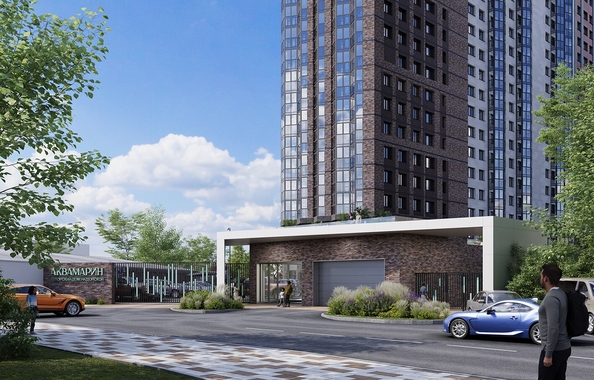 
  Продается 1-комн. квартира 42.7 м², в ЖК Аквамарин, дом 1. Фото 7.