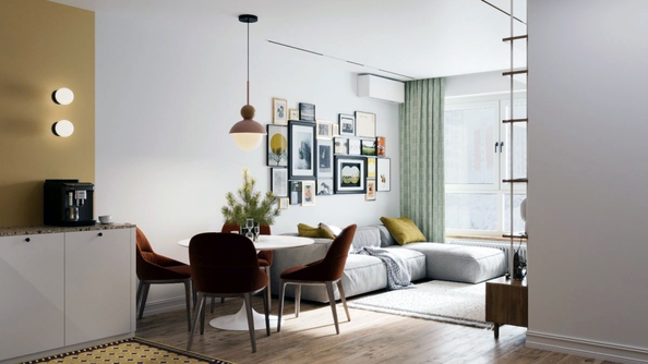 
  Продается 3-комн. квартира 60.76 м², в ЖК Стрижи Сити, блок-секции 6,7. Фото 7.