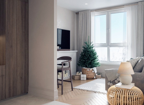 
  Продается 2-комн. квартира 44.5 м², в ЖК Стрижи Сити, блок-секции 6,7. Фото 4.