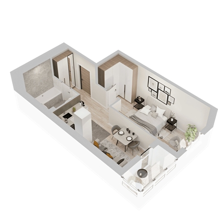 
  Продается 1-комн. квартира 35.92 м², в  ЖиВой комплекс на Кузьмихе. Фото 1.