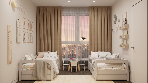 
  Продается 4-комн. квартира 83.9 м², в ЖК Стрижи Сити, блок-секции 8,9. Фото 10.