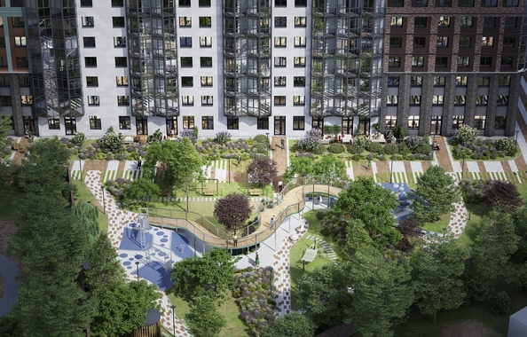 
  Продается 1-комн. квартира 40.39 м², в ЖК Аквамарин, дом 1. Фото 4.