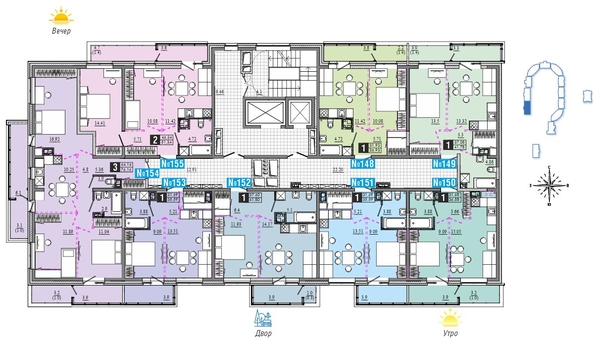 
  Продается 1-комн. квартира 41.78 м², в ЖК Первый Ленинский квартал, Дом 6. Фото 20.