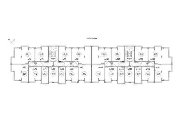 
   Продам студию, 28.1 м², Солнечный бульвар, дом 24 корп 3

. Фото 8.