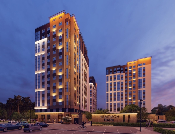 
  Продается 2-комн. квартира, 31.7 м², ЖК Чемпион-парк, дом 2
. Фото 6.