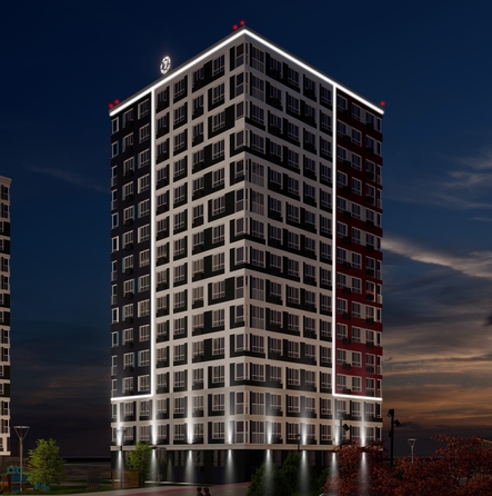 
   Продам 2-комнатную, 48.82 м², 7 высот, дом 6а

. Фото 13.