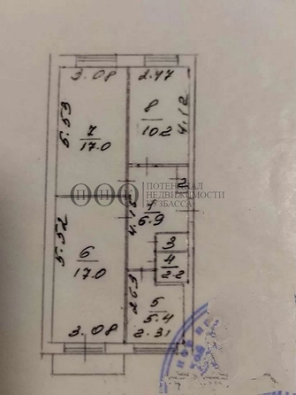 
   Продам 3-комнатную, 61.2 м², Волгоградская (Труд-2) тер, 32Б

. Фото 5.