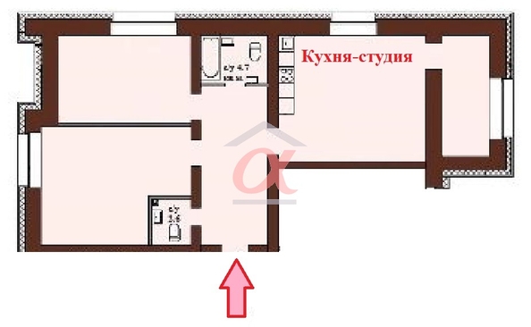 
   Продам 3-комнатную, 98 м², Тухачевского ул, 29Бк1

. Фото 27.