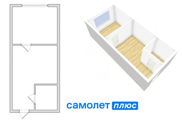 
   Продам 1-комнатную, 29.5 м², Дружбы ул, 30/4

. Фото 18.