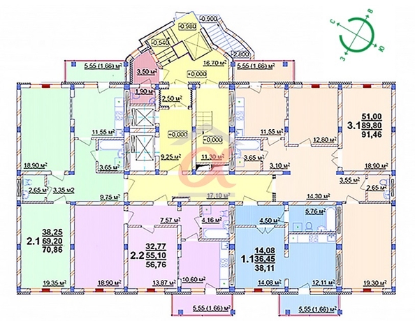 
   Продам 1-комнатную, 36.8 м², Молодежный пр-кт, 27а

. Фото 24.