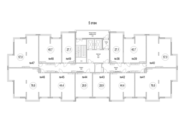 
   Продам 2-комнатную, 57 м², Сити-парк, дом 9

. Фото 1.