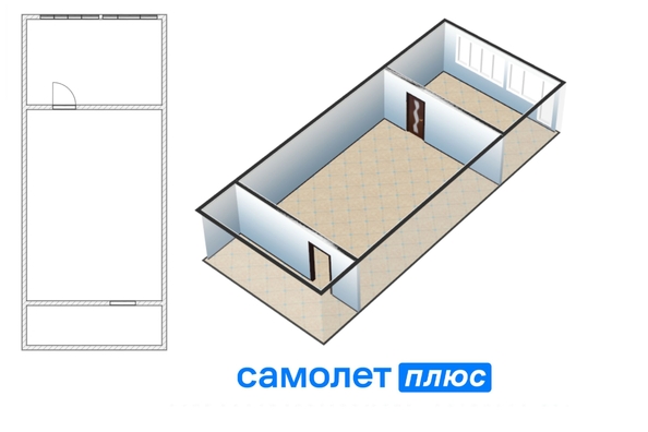 
  Продается универсальное помещение, 57.6 м², Кедровый б-р, д. 14
. Фото 2.