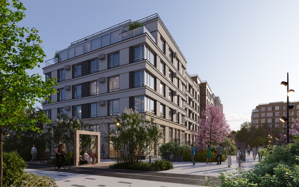 
  Продается 2-комн. квартира 39.6 м², в ЖК Уютный квартал, дом 1. Фото 21.