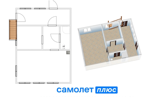 
  Продается дом, 37.6 м², Кемерово
. Фото 2.