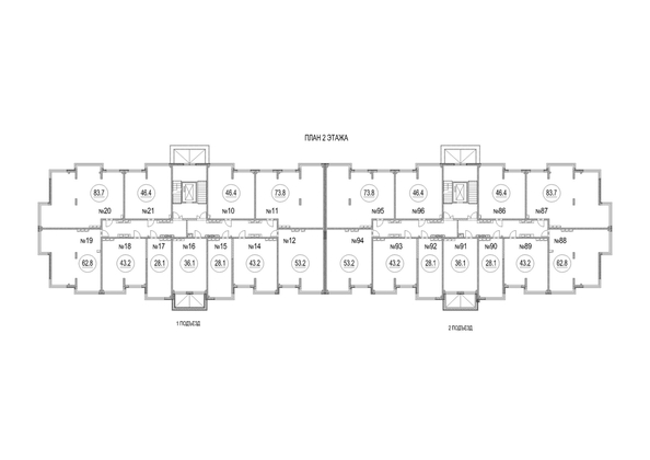 
  Продается 1-комн. квартира, 43.2 м², ЖК Солнечный бульвар, дом 23 корп 3
. Фото 1.