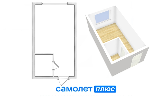 
  Продается студия, 23.1 м², Халтурина ул, д. 23
. Фото 2.
