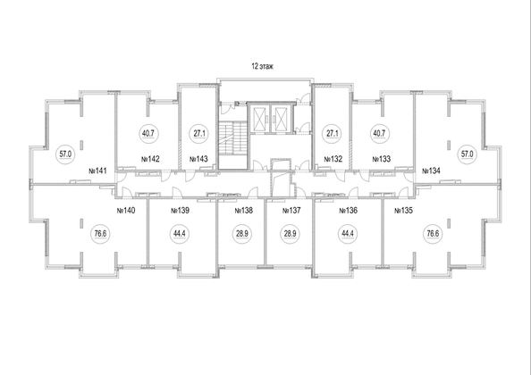 
  Продается студия, 28.9 м², ЖК Сити-парк, дом 2
. Фото 1.