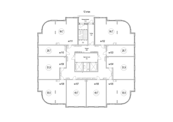
  Продается 1-комн. квартира, 49.7 м², ЖК Панорама, (Октябрьский, 32а к.1)
. Фото 1.