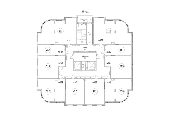 
  Продается 1-комн. квартира, 49.7 м², ЖК Панорама, (Октябрьский, 32а к.2)
. Фото 1.